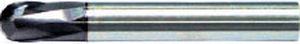 Utensile di fresatura di testa semisferica - DA412 series - WIDIN Co Ltd  - integrale / per acciaio temprato / per acciaio al carbonio