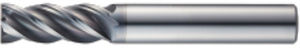 Fresa integrale - VXE504 series - WIDIN Co Ltd  - per acciaio inossidabile / per acciaio al carbonio / per rame