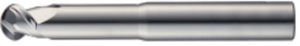 Fresa di testa semisferica - WAB312 series - WIDIN Co Ltd  - integrale / per alluminio / a 2 denti