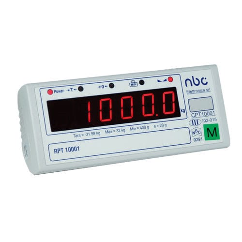 Indicatore di peso digitale - CPT 02 - NBC Elettronica Group Srl - benchtop / a parete / a prova di polvere