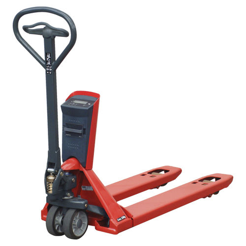 Transpallet pesatore - TP 2000 - NBC Elettronica Group Srl - manuale / a timone con guida da terra / da trasporto