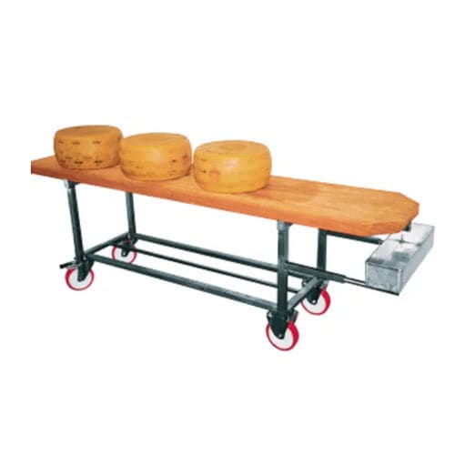 Carrello per movimentazione - Caseartecnica Bartoli - in acciaio inossidabile / a piattaforma / a ripiani