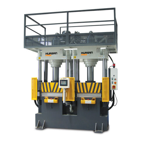 Pressa idraulica - 77/370 - Hursan Hydraulic Press - di formatura / di gomma / per materie plastiche