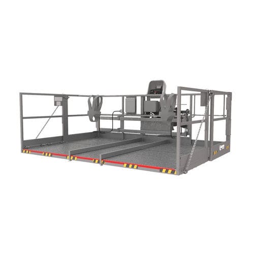 Piattaforma da lavoro - PSR 3300 / 1000 F - MANITOU - mobile / porta-operatore / con parapetto di sicurezza