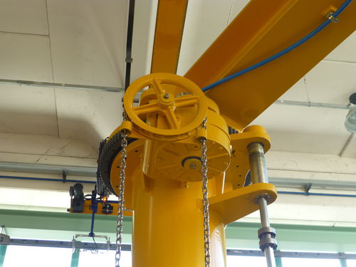 Gru a bandiera a colonna - GBRM series - ETS engineering Spa - 360° / manuale