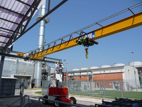 Carroponte monotrave - ETS engineering Spa - con argano