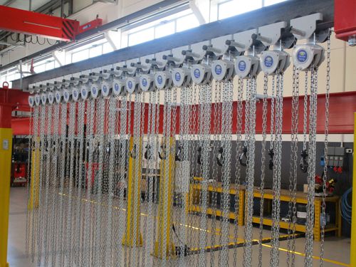 Paranco a catena normale - ETS engineering Spa - manuale / antideflagrante / antiscintilla