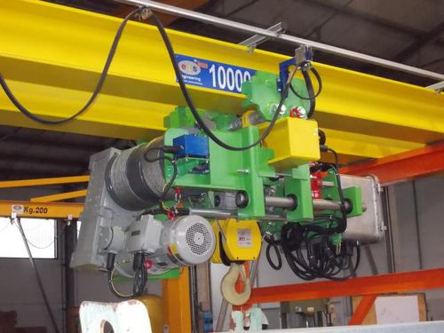 Paranco a cavo antideflagrante - WRH series - ETS engineering Spa - elettrico / motorizzato / in acciaio inossidabile