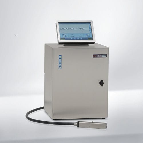 Stampante a getto di inchiostro continuo - Hi100 - Beijing Hi-pack coding ltd. - da terra / monocromatica / industriale