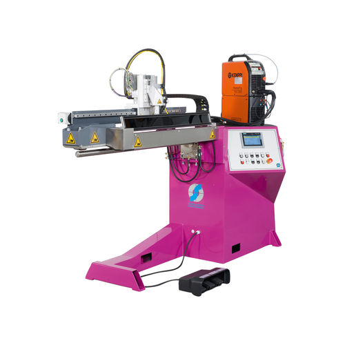 Macchina saldatrice a rulli - ELENA VIII - Schnelldorfer Maschinenbau - manuale / per metallo / longitudinale