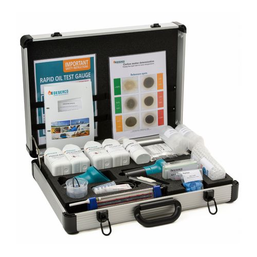 Kit di test per olio motore - CLM - GESERCO - di viscosità / di diluzione / manuale
