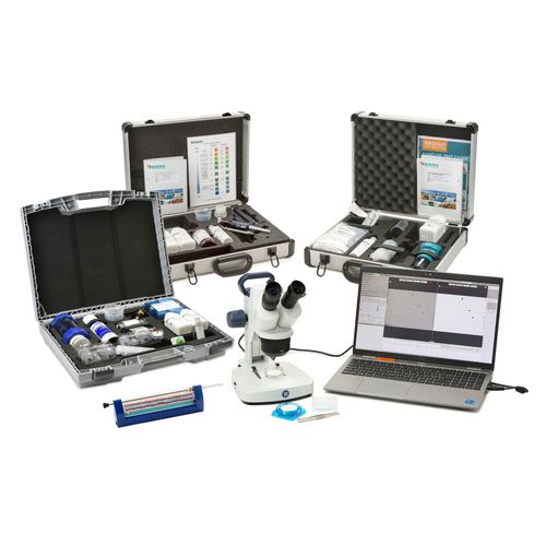 Kit di test per fluido idraulico - EVI - GESERCO - di acidità / di viscosità / tenore d'acqua