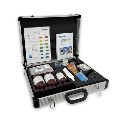 Kit di test TAN - TANTest&trade; - GESERCO - manuale / per olio di lubrificazione / per fluido idraulico