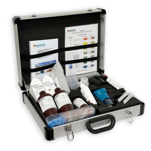 Kit di test TAN - TA9 series - GESERCO - BN / manuale / per lubrificanti