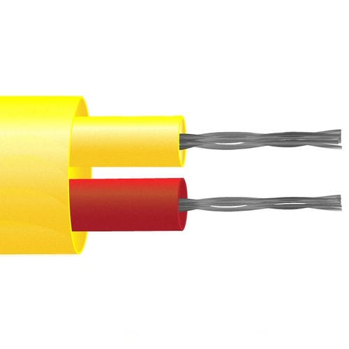Cavo ottico a tenuta stagna - Labfacility Limited - appaiato / con guaina in PVC / per  termocoppia