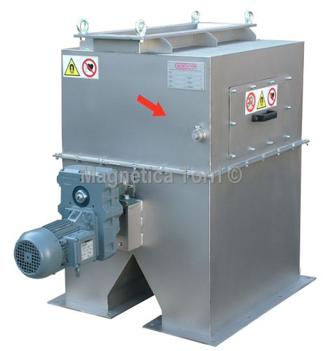Macchina di smistamento per l'industria agroalimentare - CT1-CTW - Magnetica Torri s.r.l. - magnetica / automatica / per scarti industriali