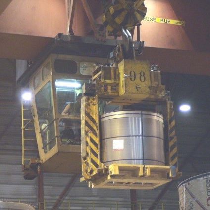 Pinza per sollevamento di bobina - Heppenstall Technology - verticale