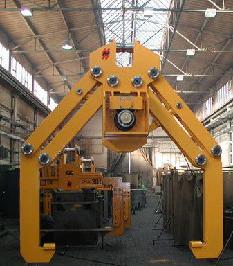 Pinza per sollevamento di bobina - Heppenstall Technology - orizzontale / meccanica / a motore