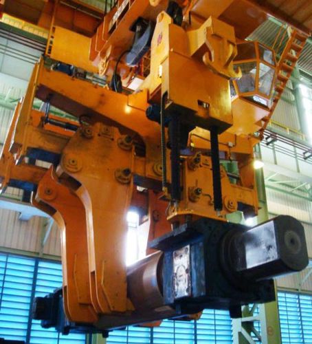 Pinza per sollevamento di cilindro - Heppenstall Technology - orizzontale / a motore