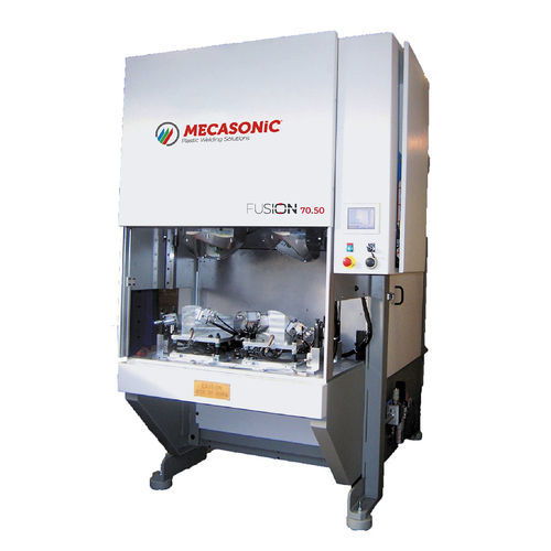 Macchina saldatrice a piastra riscaldante - FUSION 7050 - MECASONIC - automatica / indipendente / per componenti automotive
