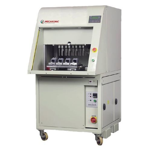 Macchina saldatrice ad aria calda - 20/40 - MECASONIC - automatica / con rotelle / per componenti elettronici