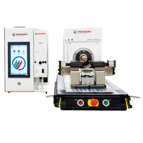 Macchina saldatrice ad ultrasuoni - OMEGA 4 MX - MECASONIC - automatica / indipendente / per componenti elettronici