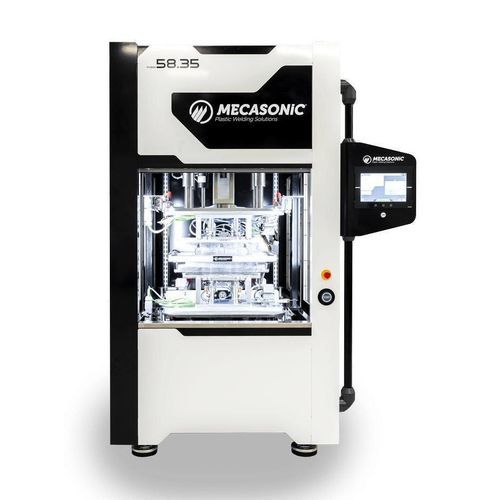 Macchina saldatrice a piastra riscaldante - FUSION 58.35E - MECASONIC - controllata da PLC / 400 V trifase / con touch screen