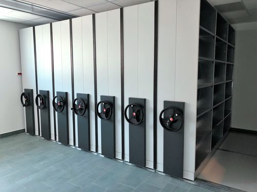 Scaffalatura con ripiani - MOBICLASS - ELECTROCLASS - mobile / portadocumenti / in acciaio galvanizzato