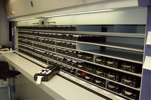 Magazzino rotante verticale - GIROPHARMA - ELECTROCLASS