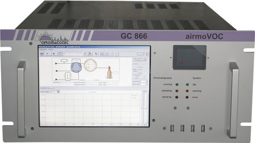 Gascromatografo - airmoVOC C10-C40 - CHROMATOTEC - di processo / FID / a ionizzazione di fiamma