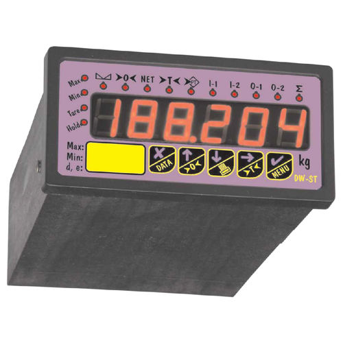 Indicatore di peso con display LED - DW-ST  - Data-Control PC - ad incastro / Ethernet / senza fili