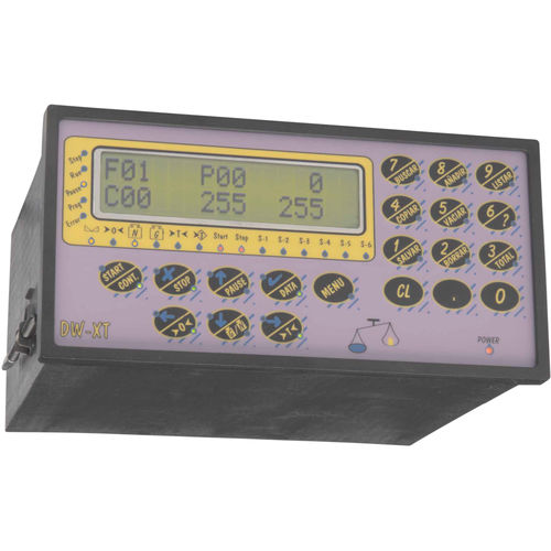 Indicatore controllore di peso digitale - DW-XT/4  - Data-Control PC - da montare su pannello