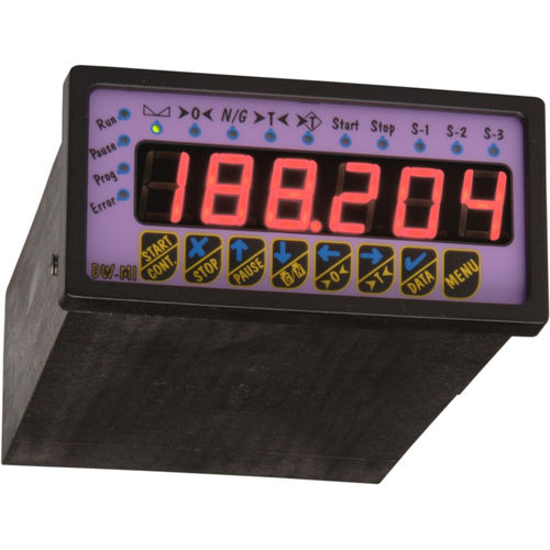 Indicatore di peso con display LED - DW-MI-DSP - Data-Control PC - ad incastro / multifunzione / di precisione