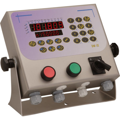 Indicatore di peso con display LED - DW-IX-DSP - Data-Control PC - a parete / IP54 / in acciaio inossidabile