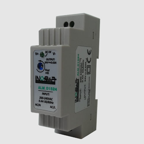 Alimentatore elettrico su guida DIN - ALM-01524 - iNOReA - DC/DC