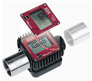 Misuratore di portata a turbina - K33, K44 - numak srl - volumetrico / per liquidi / in linea