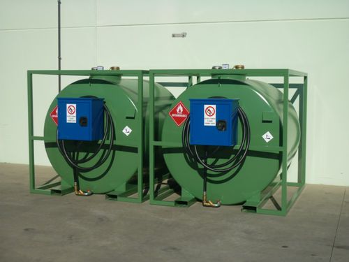 Serbatoio di stoccaggio - MAXI series - numak srl - per carburante / in metallo / orizzontale