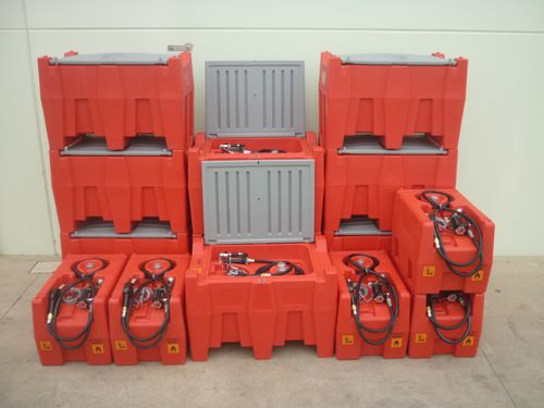 Serbatoio di distribuzione - max. 45 l/min | TRASPO LIGHT series - numak srl - per carburante / in alluminio / portatile