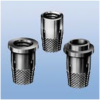 Inserto filettato - EXPANSIONSERT 1 - BOLLHOFF - zigrinato / auto-ancorante / arrotondato