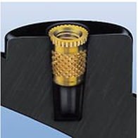 Inserto filettato - AMTEC® - BOLLHOFF - arrotondato / per plastica