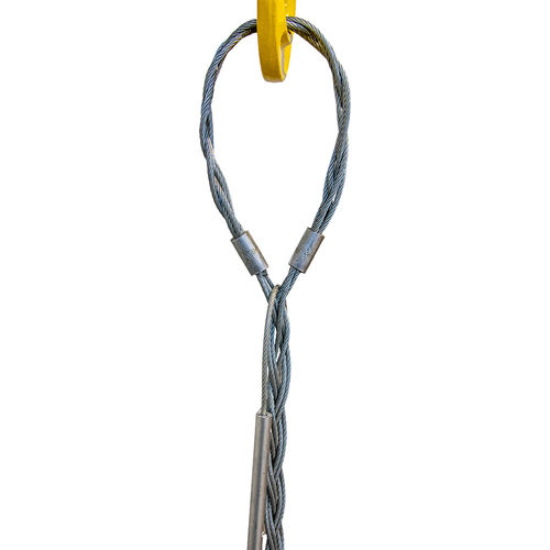 Braca di sollevamento con cavo - 8305 - LIFTEUROP - piatta / galvanizzata