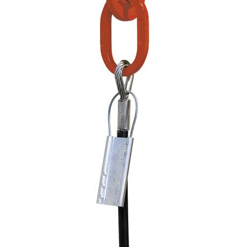 Braca di sollevamento con cavo - 8917 - LIFTEUROP - galvanizzata