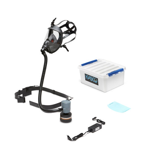 Maschera di protezione a ventilazione assistita - VENUS1 e-T5 ZA2P3 - Kasco s.r.l. - FFP3 / P100 / a pieno facciale