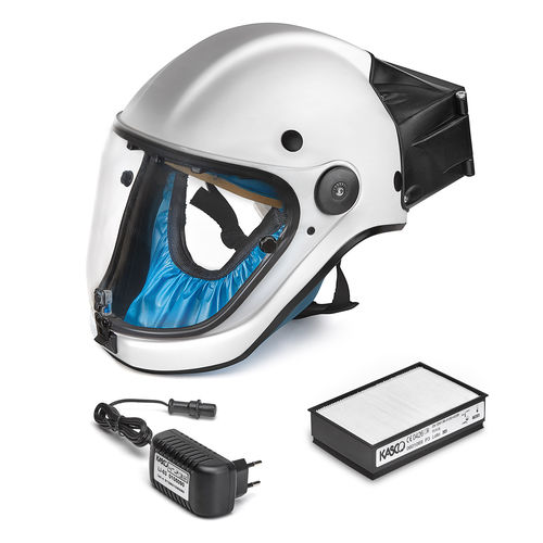 Casco per sabbiatura - KAIOS e-TA P3 - Kasco s.r.l. - EN 397 / EN 166 / antiurto
