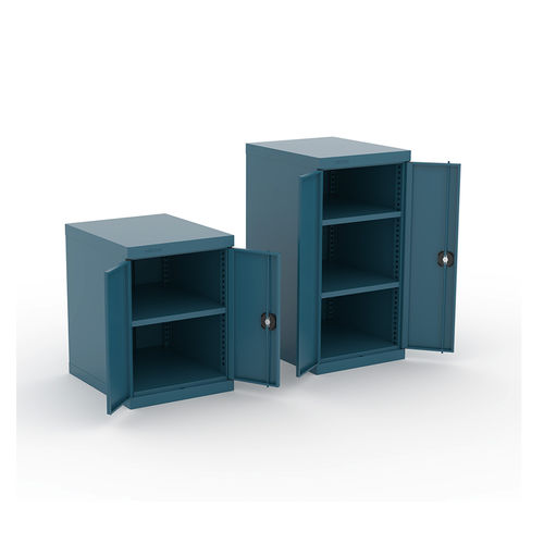 Armadio di stoccaggio - 125 series - HECO - a pavimento / a 2 porte / in metallo