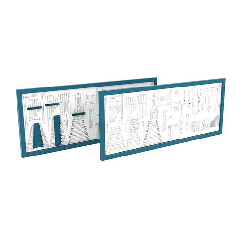 Parete porta attrezzi - 109 series - HECO