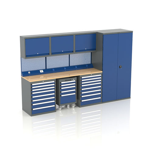 Armadio di stoccaggio e di distribuzione - W.ONE - HECO - a pavimento / a cassetti / a porta