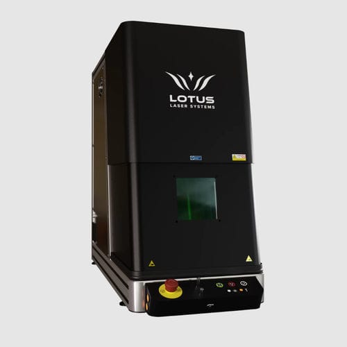 Macchina di marcatura laser a fibra - µMeta - Lotus Laser Systems - per materie plastiche / di carta / per legno