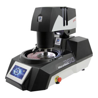 Macchina lucidatrice per metalli - MECATECH 250 SPC - Presi - per vetro / per materie plastiche / per cristalli