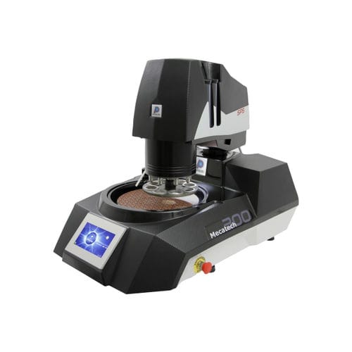 Macchina lucidatrice per metalli - MECATECH 300 SPS - Presi - per campioni metallografici / di finitura / di sbavatura